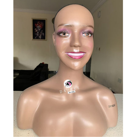 Dark Skin Smiling Mannequin