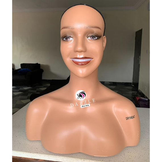 Medium Skin Smiling Mannequin