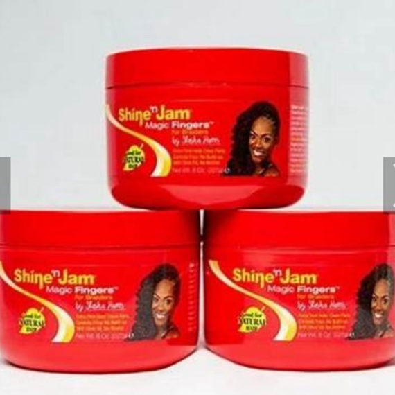 Medium Shine n Jam For Braids - 8oz